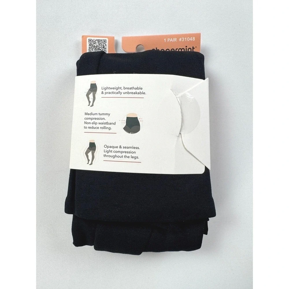 Shapermint Tear Resistant Shaping Tights Black 3XL‎ New With Tags